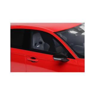 HONDA CIVIC TYPE R FL5 MUGEN RALLYE RED R513 2024 OttO mobile 1:18 Resinemodell (Türen, Motorhaube... nicht zu öffnen!)